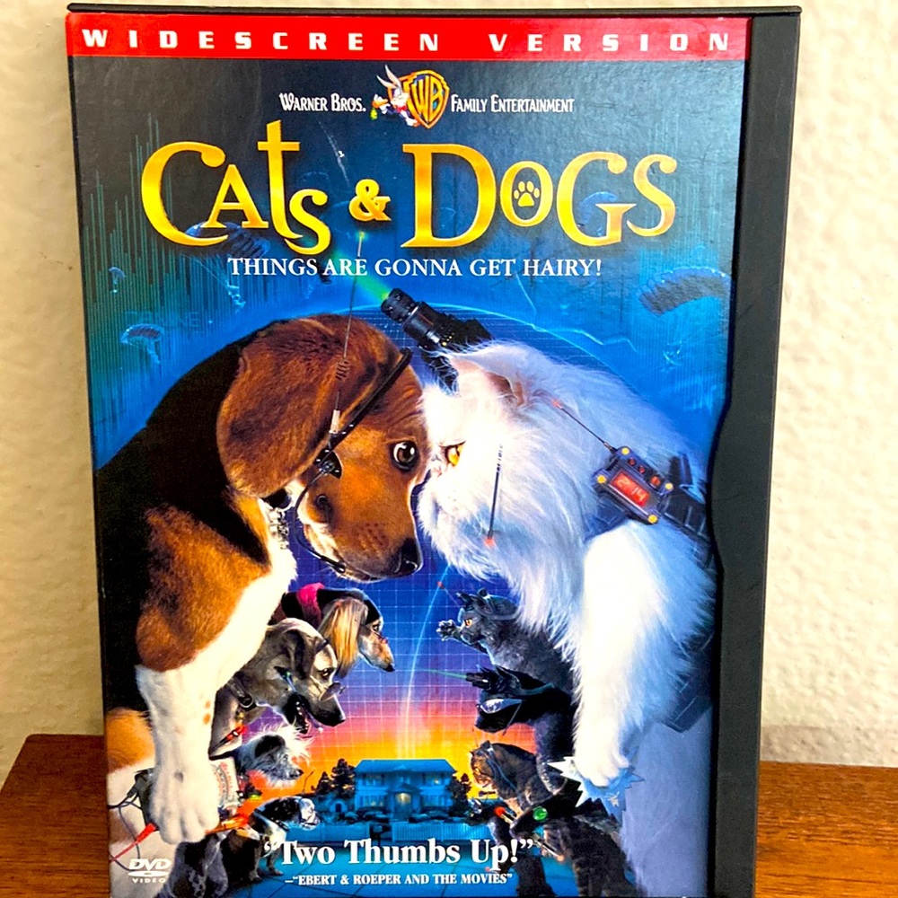 5/$10❤️❤️❤️VTG Cats & Dogs THINGS ARE GONNA GET HARRY DVD